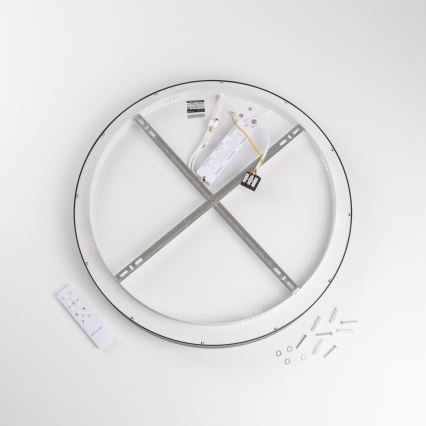 Brilagi - LED dimmelhető mennyezeti lámpa FALCON II LED/99W/230V 3000-6500K átm. 60 cm fekete + távirányítóval