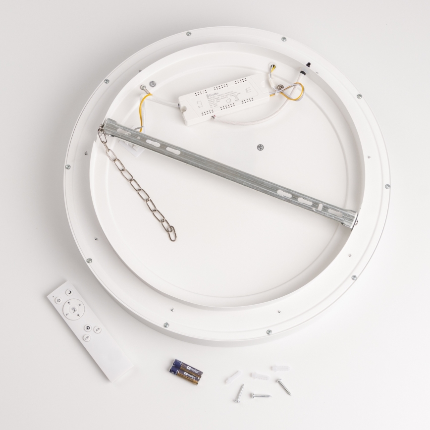 Brilagi - LED Dimmelhető mennyezeti lámpatest FALCON LED/80W/230V 3000-6500K átmérő 60 cm fehér + távirányító