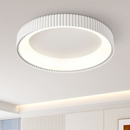 Brilagi - Fényerőszabályozható LED mennyezeti lámpa FALCON MODERN LED/54W/230V 3000-6000K 60 cm fehér + távirányító