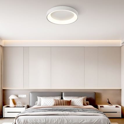Brilagi - Fényerőszabályozható LED mennyezeti lámpa FALCON MODERN LED/54W/230V 3000-6000K 60 cm fehér + távirányító