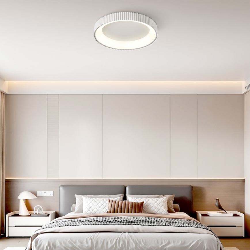 Brilagi - Fényerőszabályozható LED mennyezeti lámpa FALCON MODERN LED/54W/230V 3000-6000K 60 cm fehér + távirányító