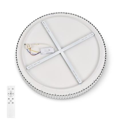 Brilagi - Fényerőszabályozható LED mennyezeti lámpa FALCON MODERN LED/54W/230V 3000-6000K 60 cm fehér + távirányító