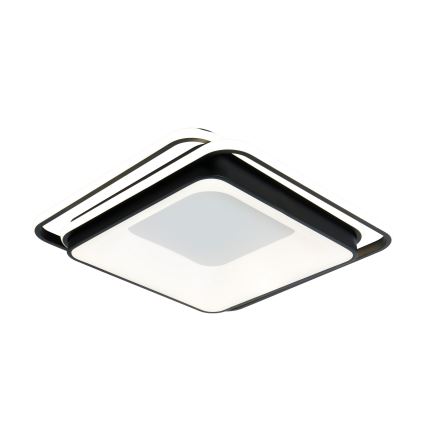 Brilagi - FLARE dimmelhető LED mennyezeti lámpatest LED/102W/230V 3000-6000K 50x50 cm fekete + távirányító