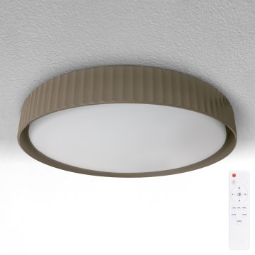 Brilagi - Dimmelhető LED mennyezeti lámpa LUCIA LED/60W/230V 3000-6500K átm. 59 cm taupe + távirányító
