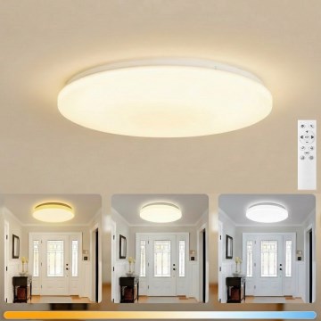 Brilagi - Dimmelhető LED mennyezeti lámpa MILKY WAY LED/36W/230V 3000–6500K Ø 48 cm + távirányító