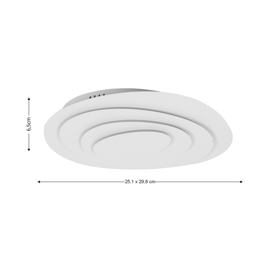 Brilagi - LED dimmelhető mennyezeti lámpatest MODERN MINI 28W/230V 3000-6000K 29,8x25,1 cm + távirányító