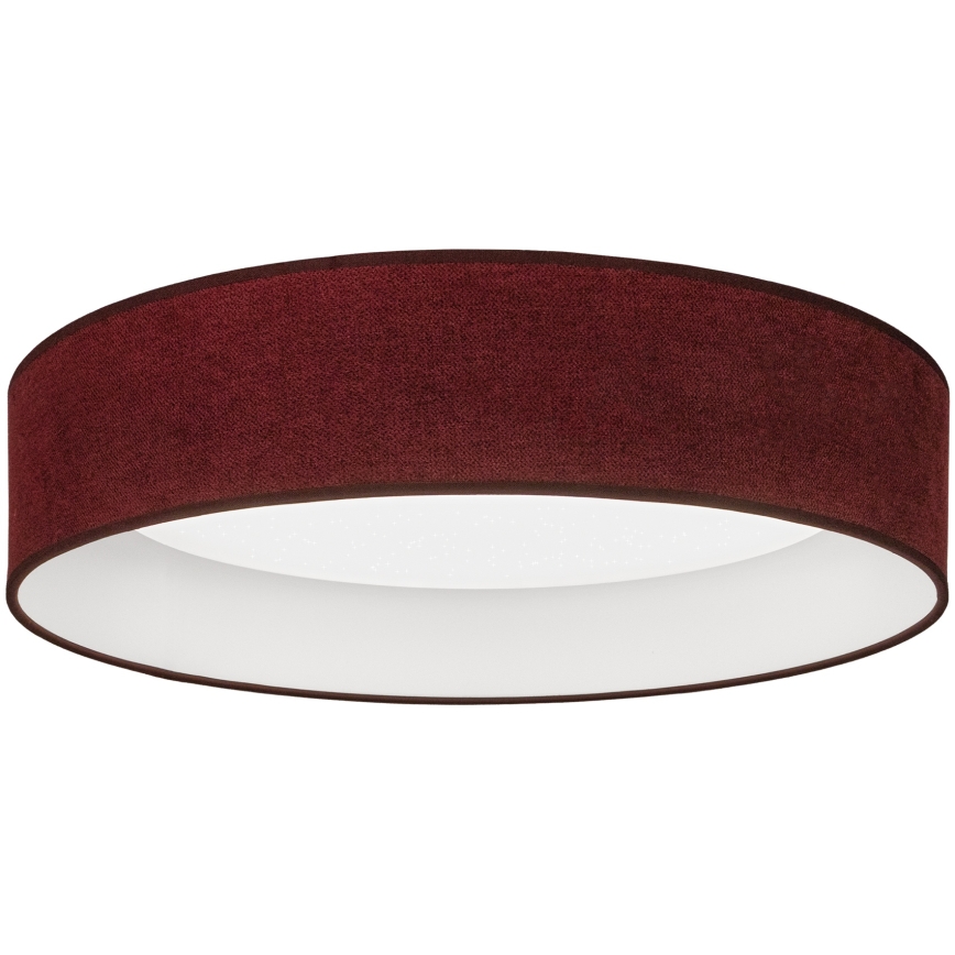 Brilagi - VELVET SMARTIX STARS fényerőszabályozható LED mennyezeti lámpa LED/36W/230V 3000–6000K átm. 55 cm bordó Wi‑Fi Tuya Beacon + távirányító