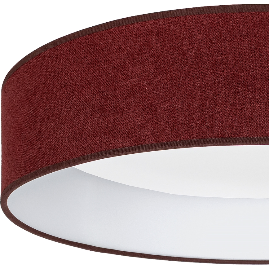 Brilagi - VELVET SMARTIX STARS fényerőszabályozható LED mennyezeti lámpa LED/36W/230V 3000–6000K átm. 55 cm bordó Wi‑Fi Tuya Beacon + távirányító