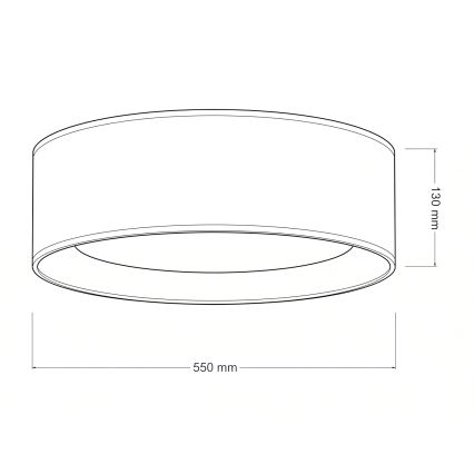 Brilagi - VELVET SMARTIX STARS fényerőszabályozható LED mennyezeti lámpa LED/36W/230V 3000–6000K átm. 55 cm bordó Wi‑Fi Tuya Beacon + távirányító