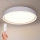 Brilagi - Dimmelhető LED mennyezeti lámpa NANCI LED/60W/230V 3000-6500K átm. 49 cm ezüst + távirányító