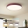 Brilagi - Dimmelhető LED mennyezeti lámpa POOL LED/60W/230V 3000-6000K átm. 50 cm bordó + távirányító