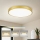 Brilagi - Dimmelhető LED mennyezeti lámpa POOL LED/60W/230V 3000-6000K, átmérő 60 cm, arany + távirányító
