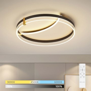 Brilagi - Dimmelhető LED mennyezeti lámpa SIRELI LED/47W/230V 3000-6000K átm. 40 cm + távirányító