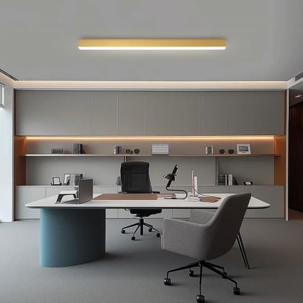 Brilagi - LED fényerőszabályozható mennyezeti lámpa SLEEKLINE SMART LED/40W/230V 3000-6000K Wi-Fi Tuya aranyszínű + távirányító