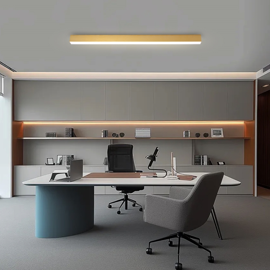 Brilagi - LED fényerőszabályozható mennyezeti lámpa SLEEKLINE SMART LED/40W/230V 3000-6000K Wi-Fi Tuya aranyszínű + távirányító