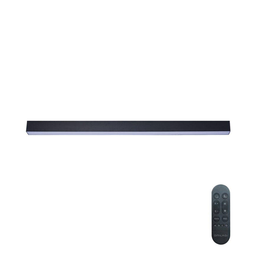 Brilagi - Dimmelhető LED mennyezeti lámpa SLEEKLINE SMART LED/40W/230V 3000-6000K Wi-Fi Tuya fekete + távirányító