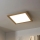 Brilagi - dimmelhető LED mennyezeti lámpa SLIMFRAME WOOD LED/36W/230V 49,5x49,5 cm 3000-6000K barna + távirányító
