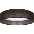 Brilagi - Dimmelhető LED mennyezeti lámpa VELVET SMART VARI LED/24W/230V 3000-6500K Ø 45 cm barna + távirányító