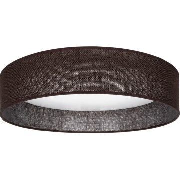 Brilagi - Dimmelhető LED mennyezeti lámpa VELVET SMART VARI LED/24W/230V 3000-6500K Ø 45 cm barna + távirányító