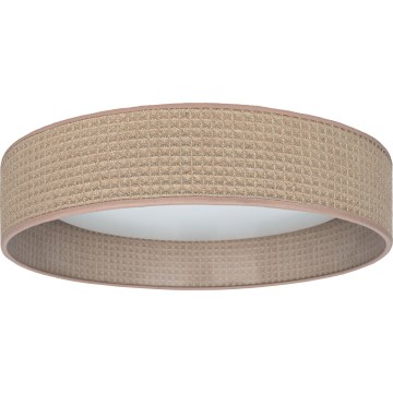 Brilagi - dimmelhető LED mennyezeti lámpa VELVET SMARTIX STARS LED/24W/230V 3000-6000K átm. 45 cm bézs Wi-Fi Tuya Beacon + távirányító
