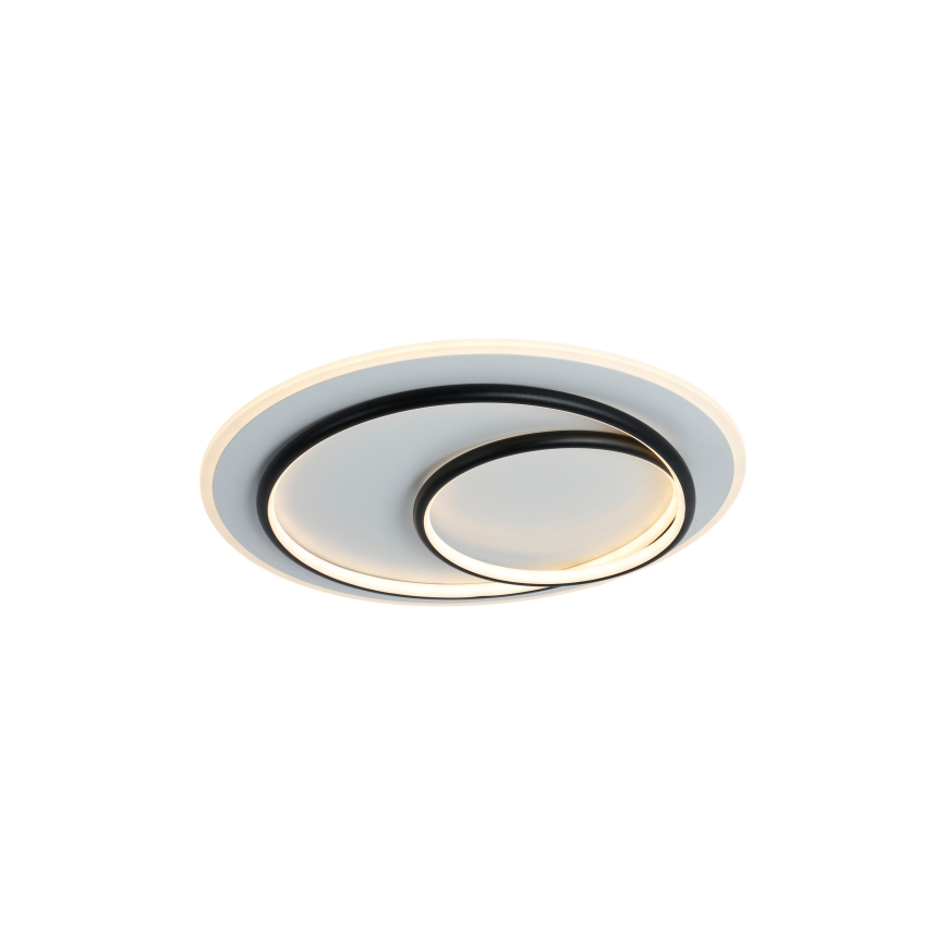 Brilagi - FLARE dimmelhető LED mennyezeti lámpa 70W/230V 3000-6000K átm. 50 cm fehér/fekete + távirányító