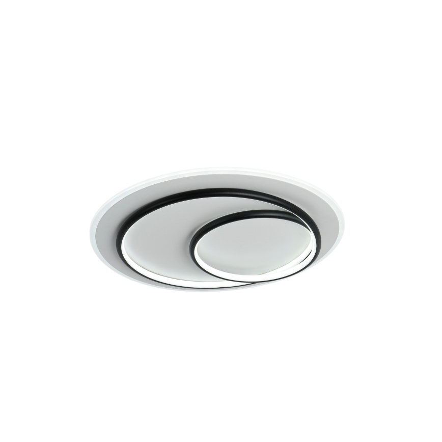 Brilagi - FLARE dimmelhető LED mennyezeti lámpa 70W/230V 3000-6000K átm. 50 cm fehér/fekete + távirányító