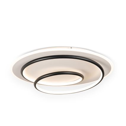 BRILAGI - FLARE dimmelhető LED mennyezeti lámpa 70W/230V 3000-6000K átm. 50 cm fehér/fekete + távirányító