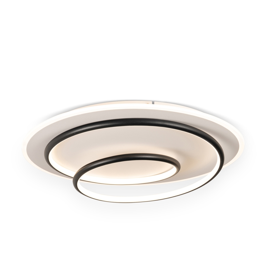 BRILAGI - FLARE dimmelhető LED mennyezeti lámpa 70W/230V 3000-6000K átm. 50 cm fehér/fekete + távirányító