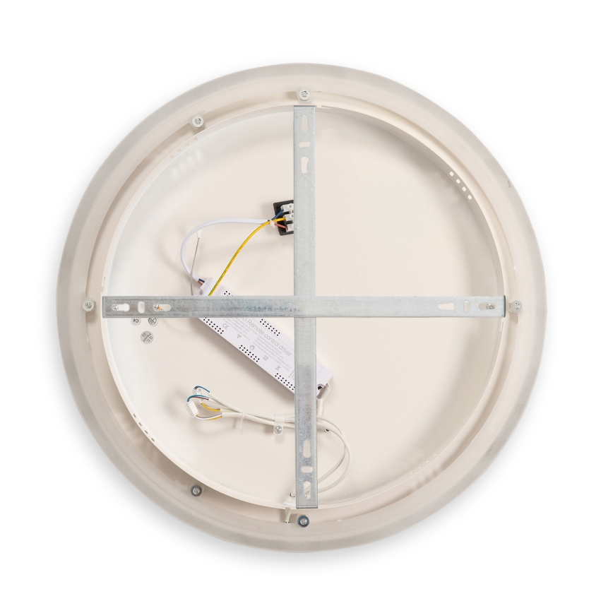 BRILAGI - FLARE dimmelhető LED mennyezeti lámpa 70W/230V 3000-6000K átm. 50 cm fehér/fekete + távirányító