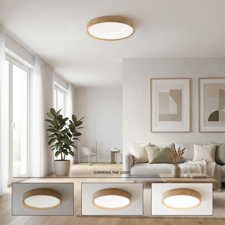 Brilagi - LED dimmelhető mennyezeti lámpa MANAROLA SMART STARS LED/36W/230V 3000-6000K Wi-Fi Tuya Beacon átm. 51 cm + távirányító