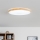 Brilagi - Dimmelhető LED mennyezeti lámpatest PINE LED/60W/230V fa Ø 52 cm 3000-6500K + távirányító