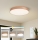 Brilagi - Dimmelhető LED mennyezeti lámpatest POOL LED/60W/230V 3000-6000K átm. 60 cm bronz + távirányítóval