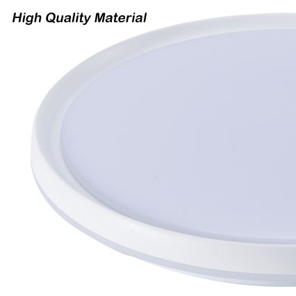 Brilagi - LED fényerőszabályozható mennyezeti lámpa RIVO LED/72W/230V 3000-6000K fehér átm. 50 cm + távirányító