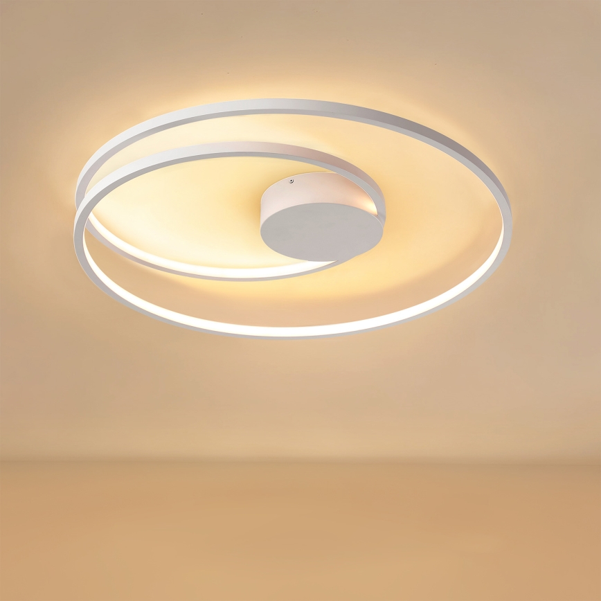 Brilagi - LED dimmelhető mennyezeti lámpatest TWISTER LED/75W/230V 3000-6000K átm. 70 cm fehér + távirányító