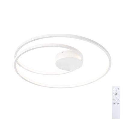 Brilagi - LED dimmelhető mennyezeti lámpatest TWISTER LED/75W/230V 3000-6000K átm. 70 cm fehér + távirányító