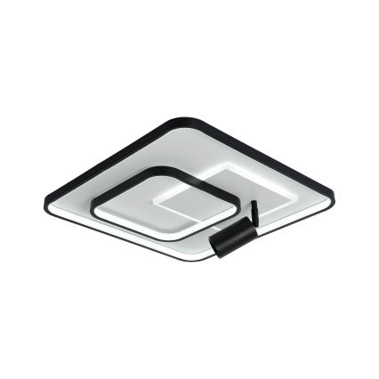 Brilagi - UNITY dimmelhető LED mennyezeti lámpatest LED/75W/230V + 1xGU10/3W 3000-6000K 50x50 cm fehér/fekete + távirányító