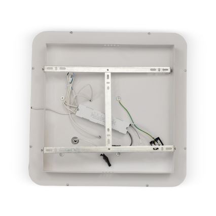 Brilagi - UNITY dimmelhető LED mennyezeti lámpatest LED/75W/230V + 1xGU10/3W 3000-6000K 50x50 cm fehér/fekete + távirányító