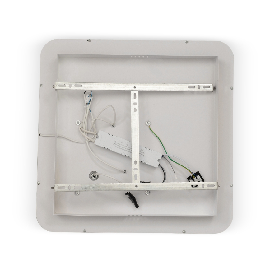 Brilagi - UNITY dimmelhető LED mennyezeti lámpatest LED/75W/230V + 1xGU10/3W 3000-6000K 50x50 cm fehér/fekete + távirányító