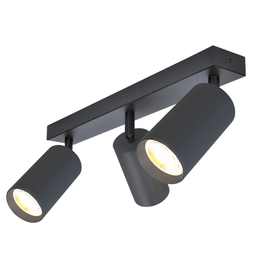 Brilagi - LED RGBW dimmelhető spotlámpa SELE 3xGU10/6W/230V 3000K antracit + távirányító