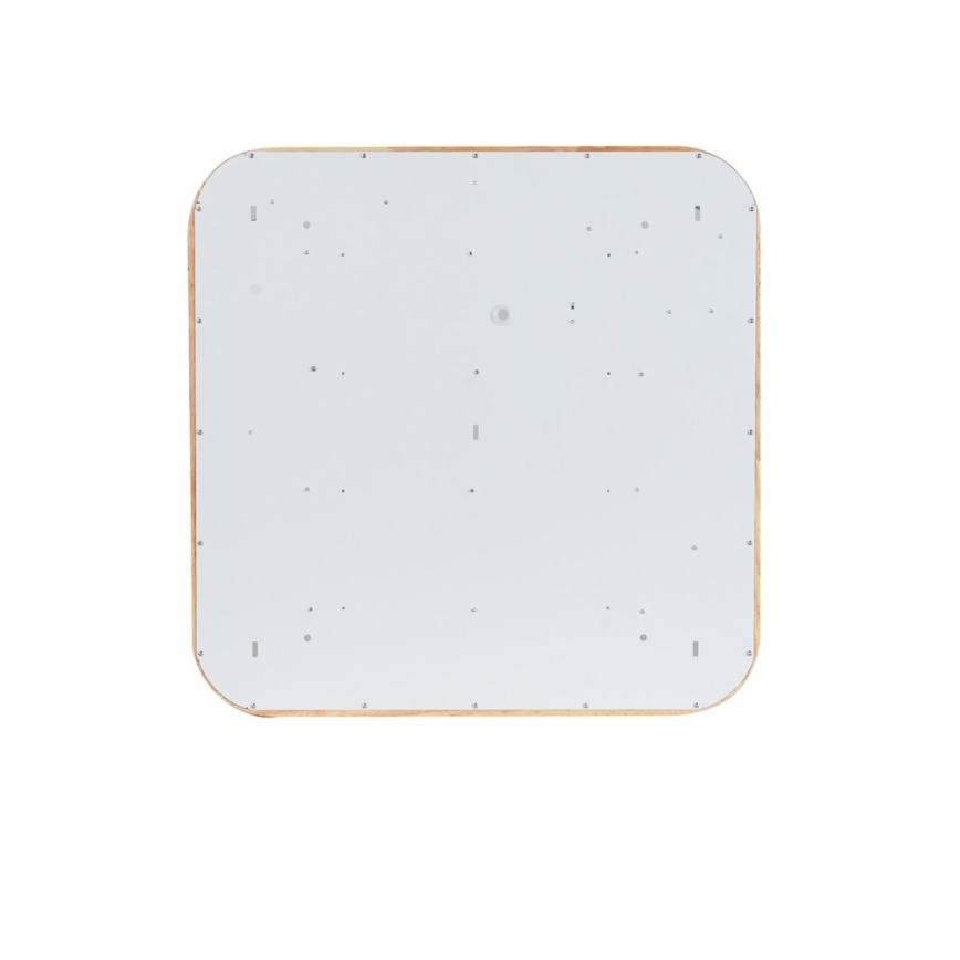 Brilagi - LED Fényerőszabályozható mennyezeti lámpatest MOLINA SQUARE LED/80W/230V 3000-6000K tölgy 60x60 cm + távirányító