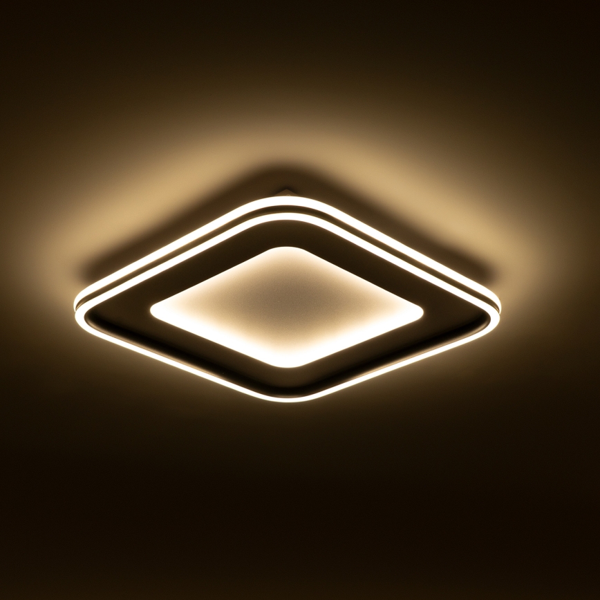 Brilagi - Dimmelhető LED mennyezeti lámpa TRIVARO LED/88W/230V 3000-6000K 40x40 cm + távirányító