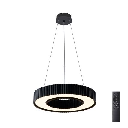 Brilagi - LED dimmelhető csillár kábelen LUMIX LED/48W/230V 3000-6000K fekete átm. 50 cm + távirányító