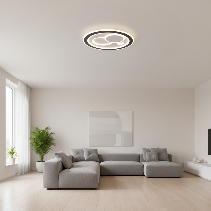 Brilagi - Fényerőszabályozható LED mennyezeti lámpatest MODERN LED/89W/230V 3000–6000K Ø 47 cm + távirányító