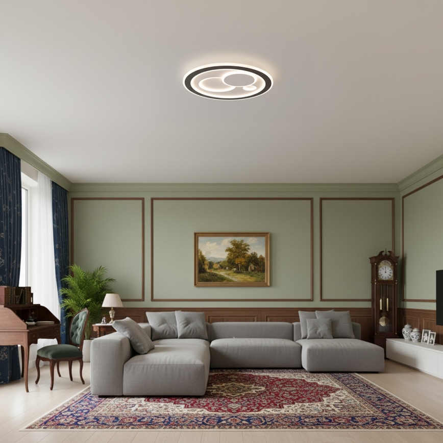 Brilagi - Fényerőszabályozható LED mennyezeti lámpatest MODERN LED/89W/230V 3000–6000K Ø 47 cm + távirányító