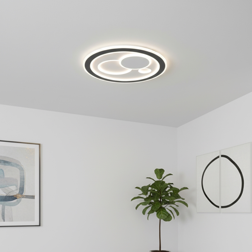 Brilagi - Fényerőszabályozható LED mennyezeti lámpatest MODERN LED/89W/230V 3000–6000K Ø 47 cm + távirányító