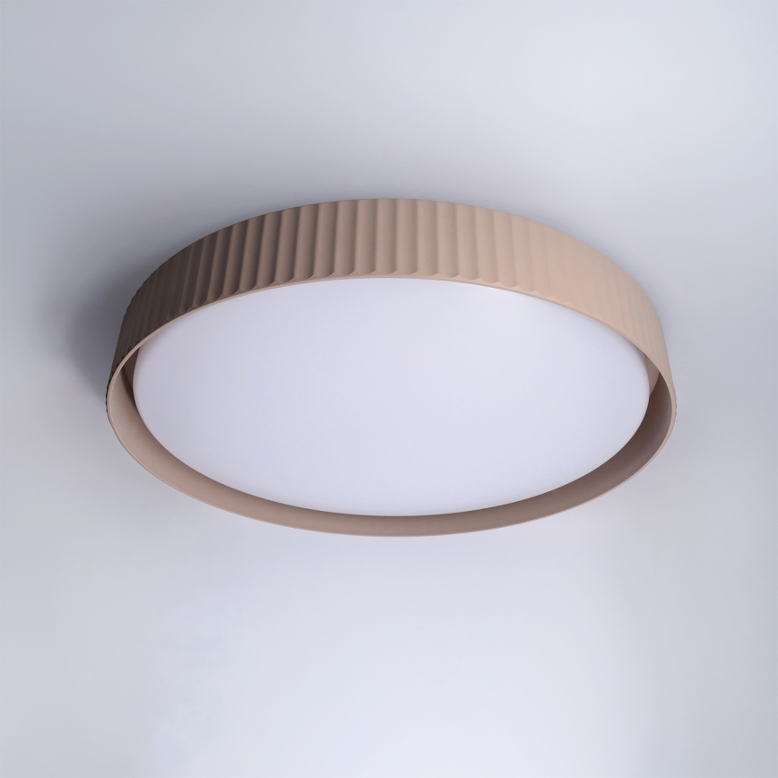 Brilagi - LUCIA LED dimmelhető mennyezeti lámpa LED/60W/230V 3000-6500K átmérő 59 cm taupe + távirányító