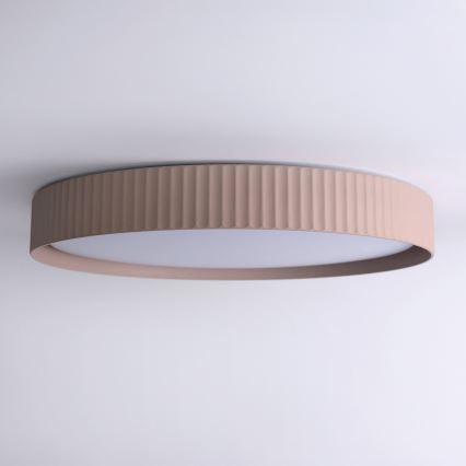 Brilagi - LUCIA LED dimmelhető mennyezeti lámpa LED/60W/230V 3000-6500K átmérő 59 cm taupe + távirányító