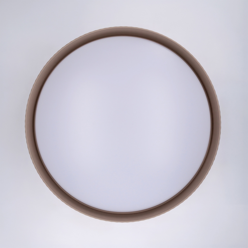 Brilagi - LUCIA LED dimmelhető mennyezeti lámpa LED/60W/230V 3000-6500K átmérő 59 cm taupe + távirányító