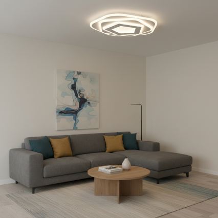 Brilagi - Dimmelhető mennyezeti lámpa MODERN LED/64W/230V 3000-6000K Ø 40 cm + távirányító