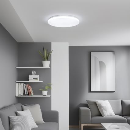 Brilagi - LED dimmelhető mennyezeti lámpa SMART LED/24W/230V átm. 38 cm 3000-6000K Wi-Fi Tuya Beacon + távirányító